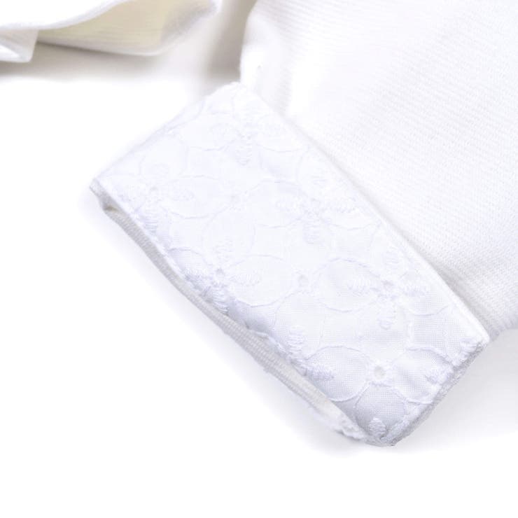 フォーマル リップル ポンチ ノーカラー ジャケット (110~130cm) | BeBe | 詳細画像17 