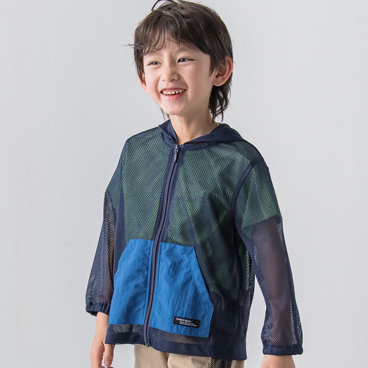 タグつき新品【BeBe】虫除けパーカー　150 BEBE ONLINE STORE｜【防虫加工】メッシュパーカー(90~150cm