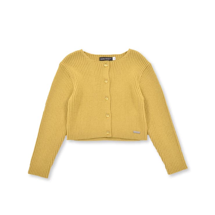 ワイドリブクルーネックカーディガン(90~150cm) | BeBe | 詳細画像5 