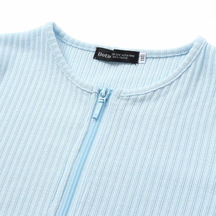 針抜きテレコカットソー長袖カーディガン(90~160cm) | BeBe | 詳細画像12 