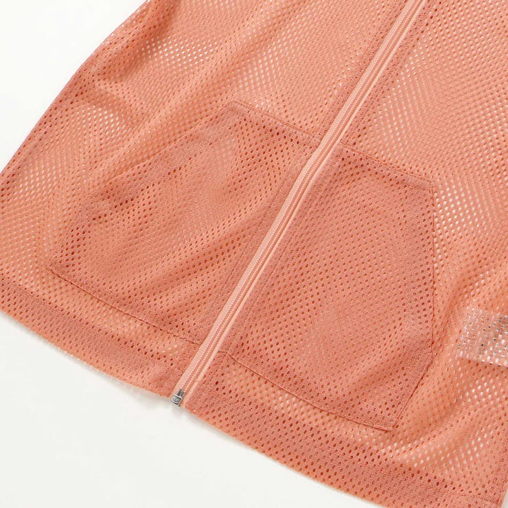 【防虫加工】メッシュロゴテープパーカー・巾着付き(90~140cm) | BeBe | 詳細画像16 