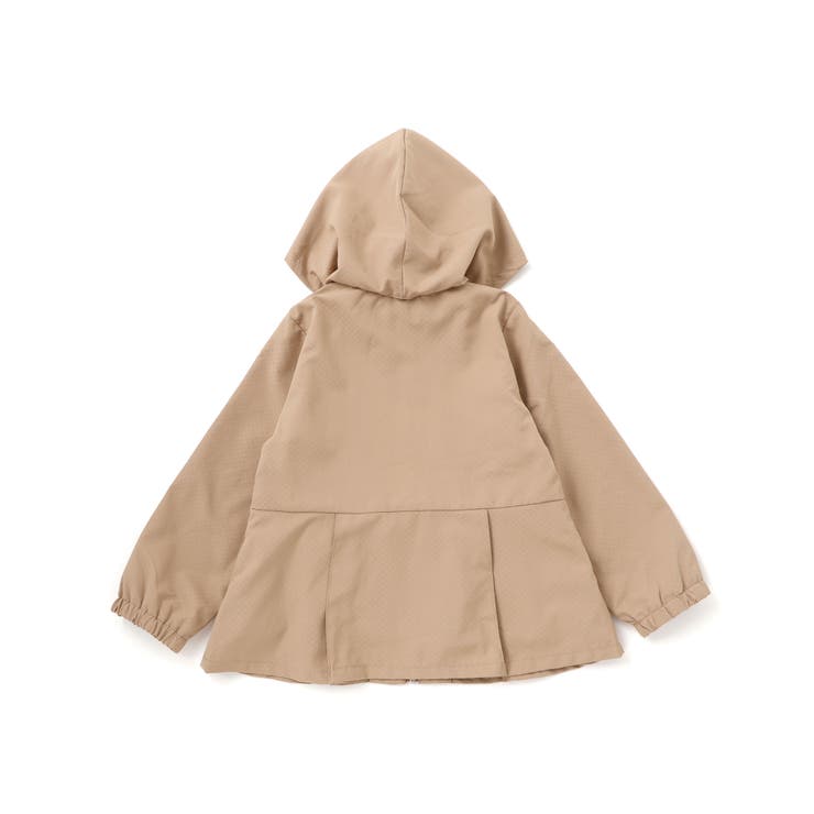 チェックタフタペプラムフード付きブルゾン(90~150cm) | BeBe | 詳細画像10 