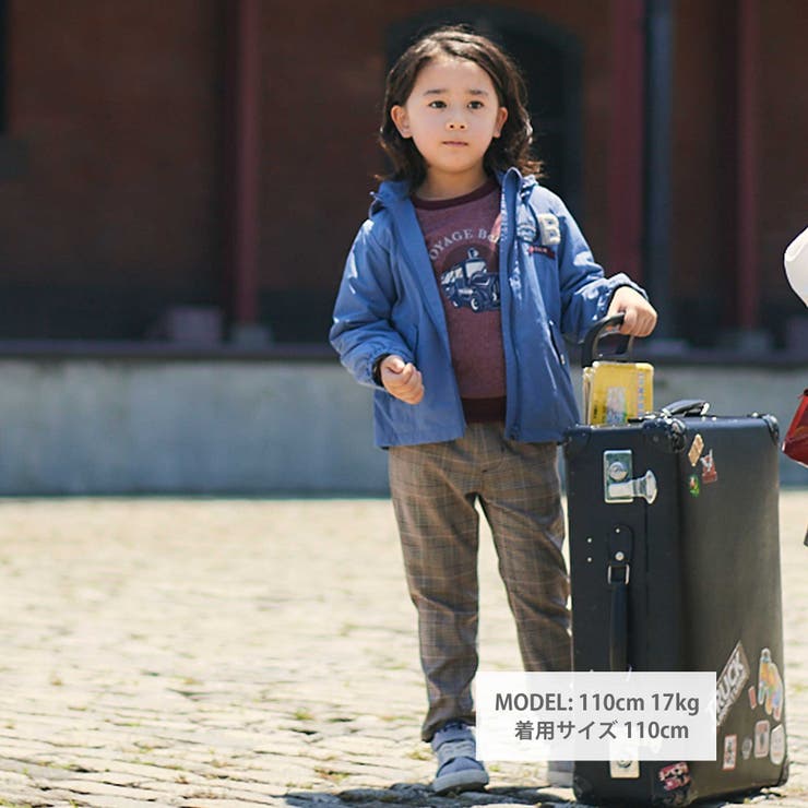 【撥水】ヴィンテージタフタワッペン付きフードブルゾン(90~150cm) | BeBe | 詳細画像5 