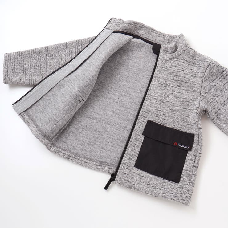 アウトポケットメランジジップブルゾン | BeBe | 詳細画像10 