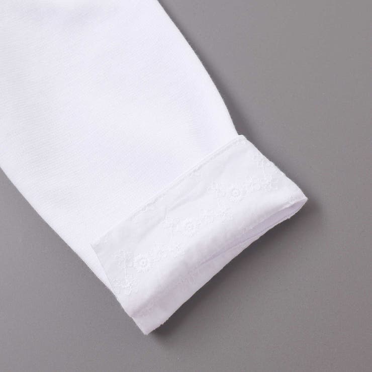 リップルポンチノーカラージャケット(110~130cm) | BeBe | 詳細画像11 