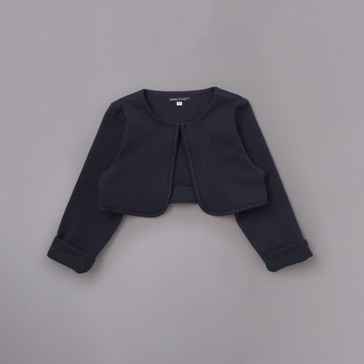 リップルポンチノーカラージャケット(110~130cm) | BeBe | 詳細画像13 