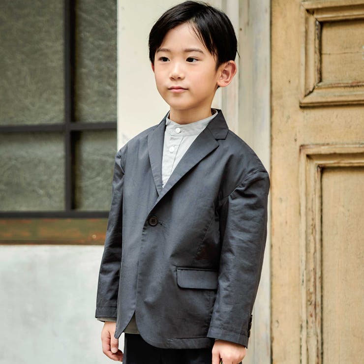 タイプライタークロステーラードジャケット(110~130cm) | BeBe | 詳細画像4 