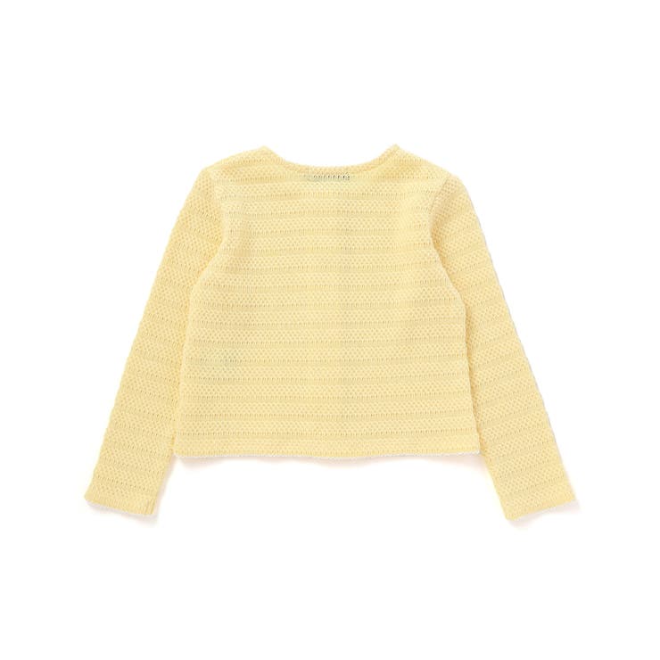 クロシェ風ニット長袖カーディガン(100~150cm) | BeBe | 詳細画像6 