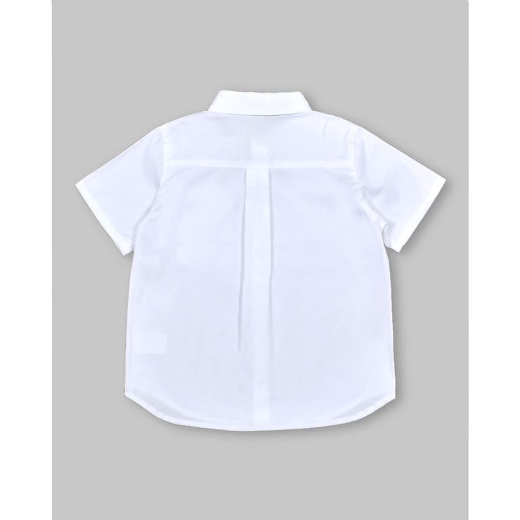 コットンオックスくるみボタンシャツ(80~150cm) | BeBe | 詳細画像6 