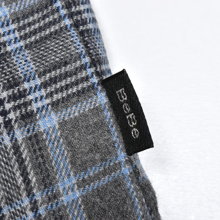 ネルチェックロゴプリントシャツ(90～150cm) | BeBe | 詳細画像10 