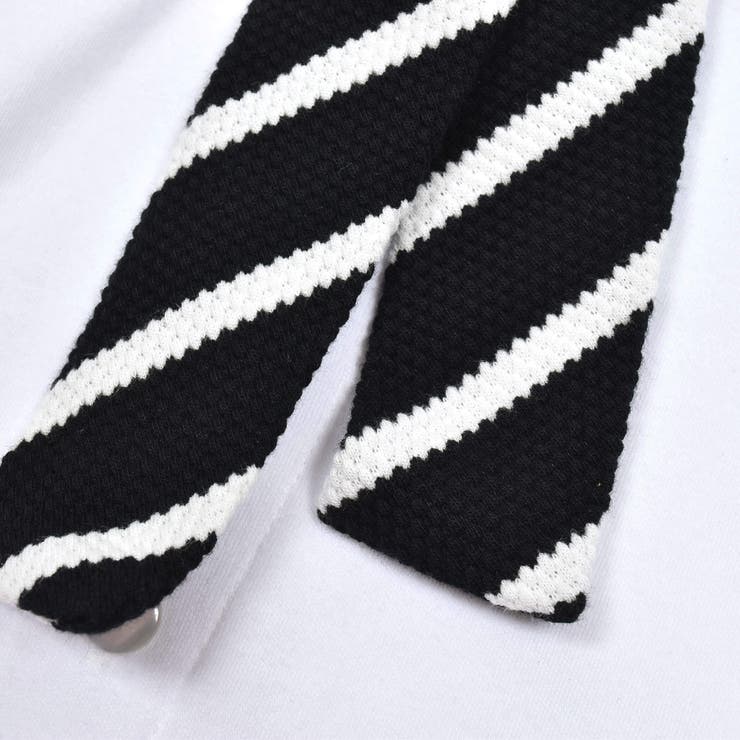 ニットタイ付きスムースシャツ(90~130cm) | BeBe | 詳細画像7 