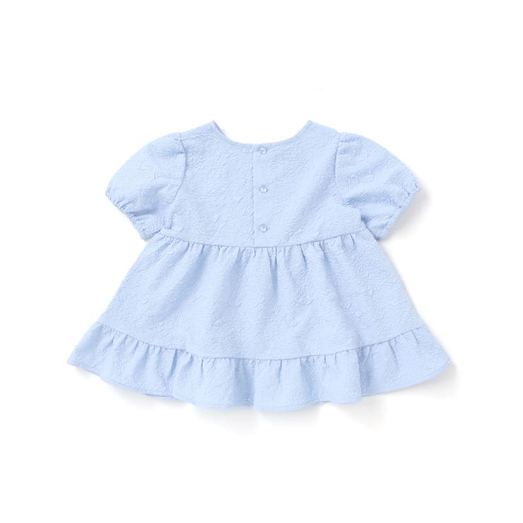 フクレジャガードフリルパフスリーブブラウス(90~160cm) | BeBe | 詳細画像8 