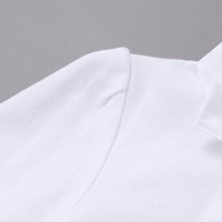 フリル襟ボウタイ付きスムース長袖ブラウス(110~130cm) | BeBe | 詳細画像12 