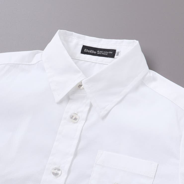 長袖レギュラーシャツ(110~130cm) | BeBe | 詳細画像8 