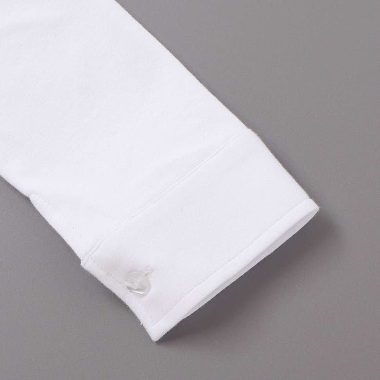 ニットタイ付きスムースストレッチ長袖シャツ(90~140cm) | BeBe | 詳細画像11 