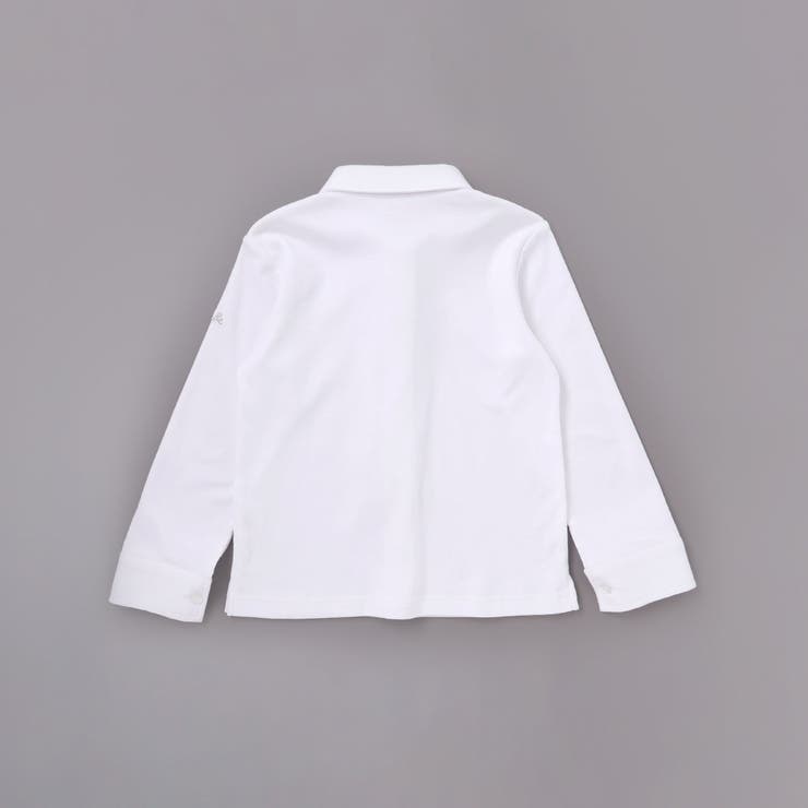 ニットタイ付きスムースストレッチ長袖シャツ(90~140cm) | BeBe | 詳細画像5 