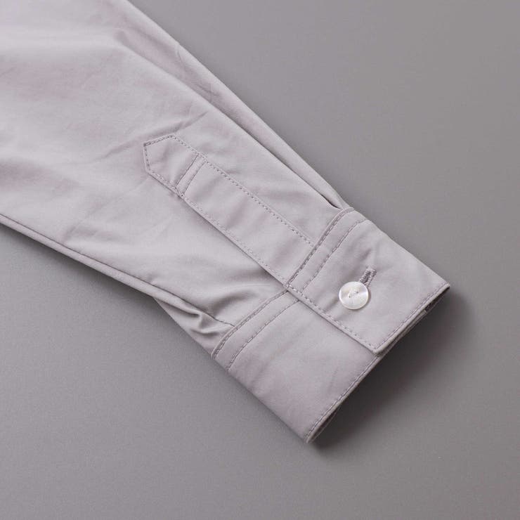 ストレッチウェザーバンドカラー長袖シャツ(110~130cm) | BeBe | 詳細画像11 