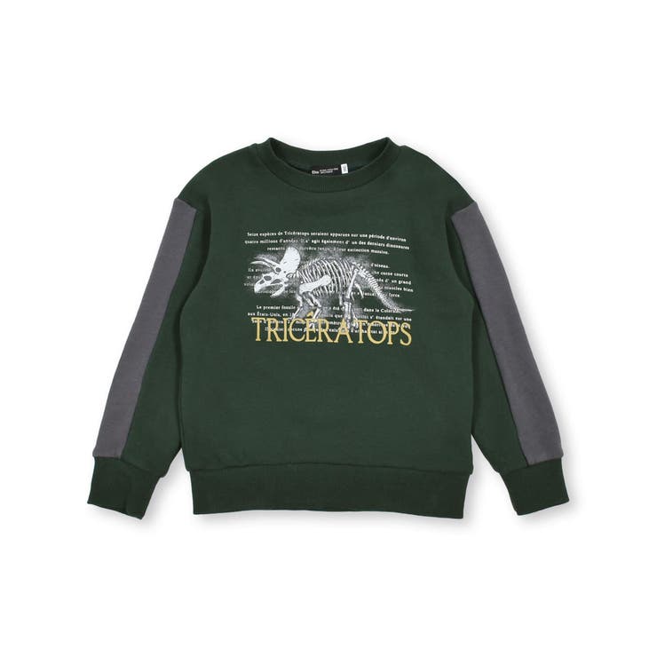 ベア裏毛恐竜標本トレーナー(80~150cm) | BeBe | 詳細画像8 