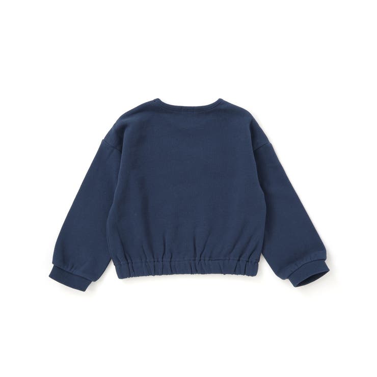 リボン刺しゅうギャザートレーナー(90~150cm) | BeBe | 詳細画像8 