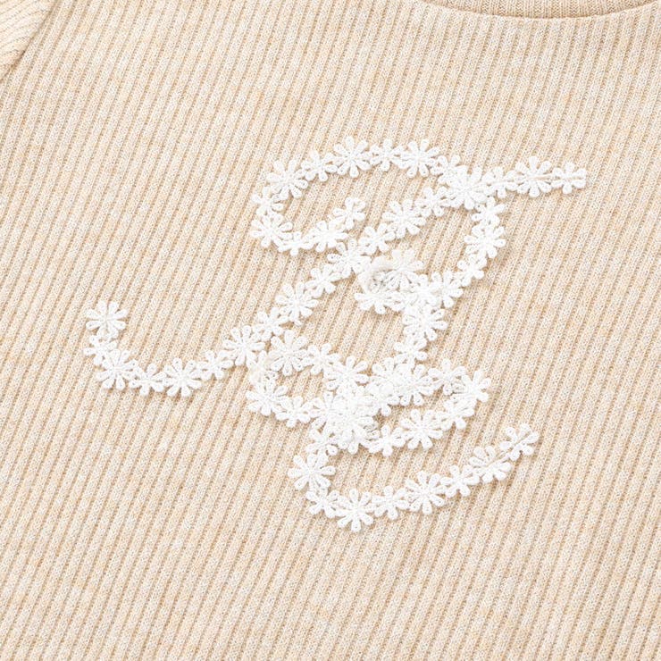 ラメテレコレースモチーフロゴプルオーバー(100~160cm) | BeBe | 詳細画像7