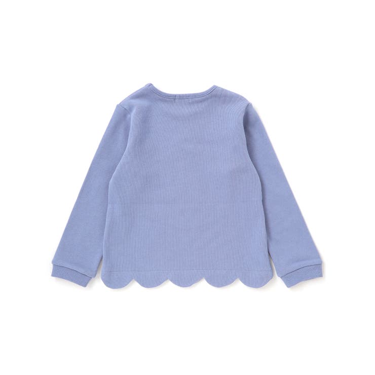 テリアプリントスカラップトレーナー(80~150cm) | BeBe | 詳細画像8 