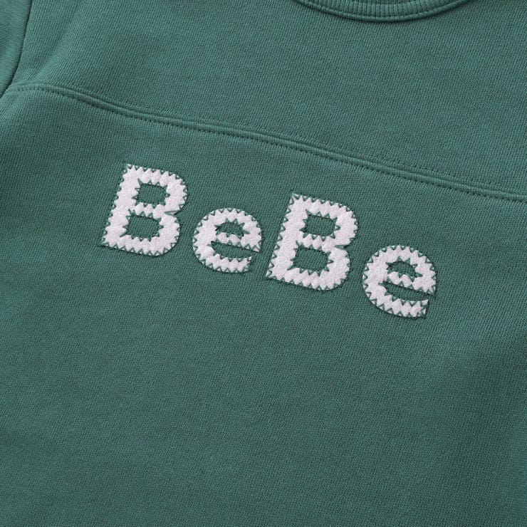 パッチ刺しゅうロゴレイヤード風トレーナー(80~160cm) | BeBe | 詳細画像13 