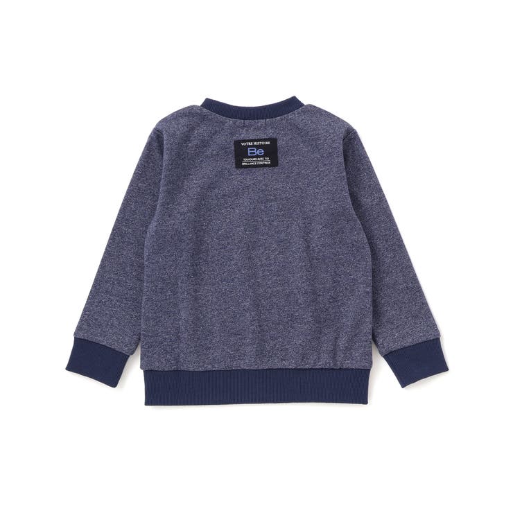 トレインプリントメランジトレーナー (90~150cm) | BeBe | 詳細画像12 