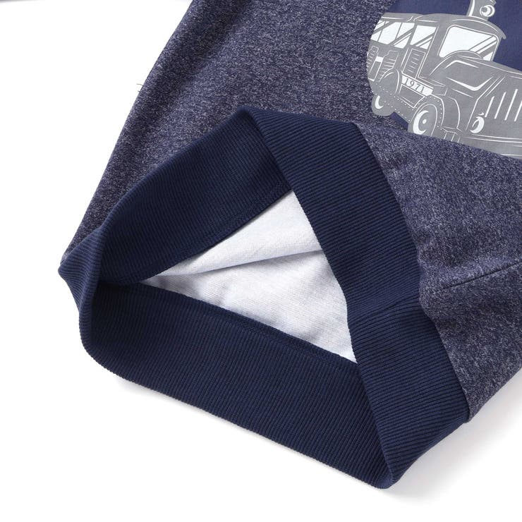 トレインプリントメランジトレーナー (90~150cm) | BeBe | 詳細画像17 