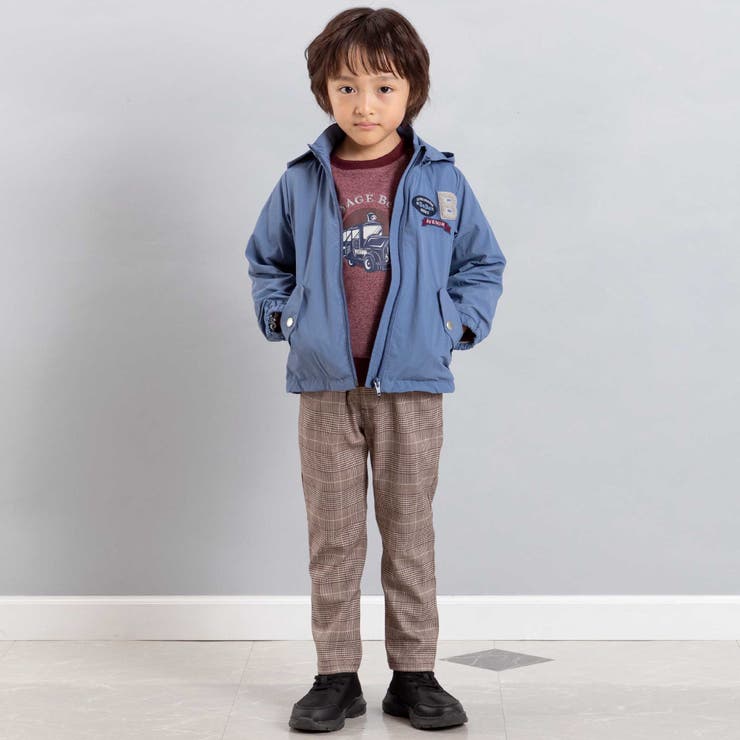 トレインプリントメランジトレーナー (90~150cm) | BeBe | 詳細画像6 