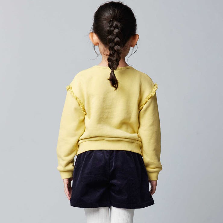 マシュマロウラケおでかけ肩フリンジトレーナー(80~150cm) | BeBe | 詳細画像4 