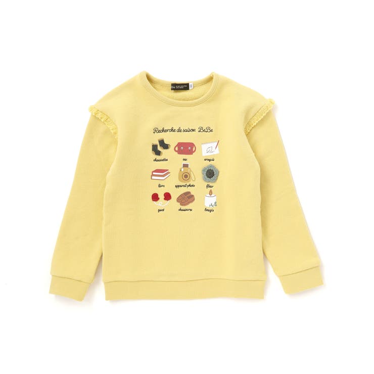 マシュマロウラケおでかけ肩フリンジトレーナー(80~150cm) | BeBe | 詳細画像5 