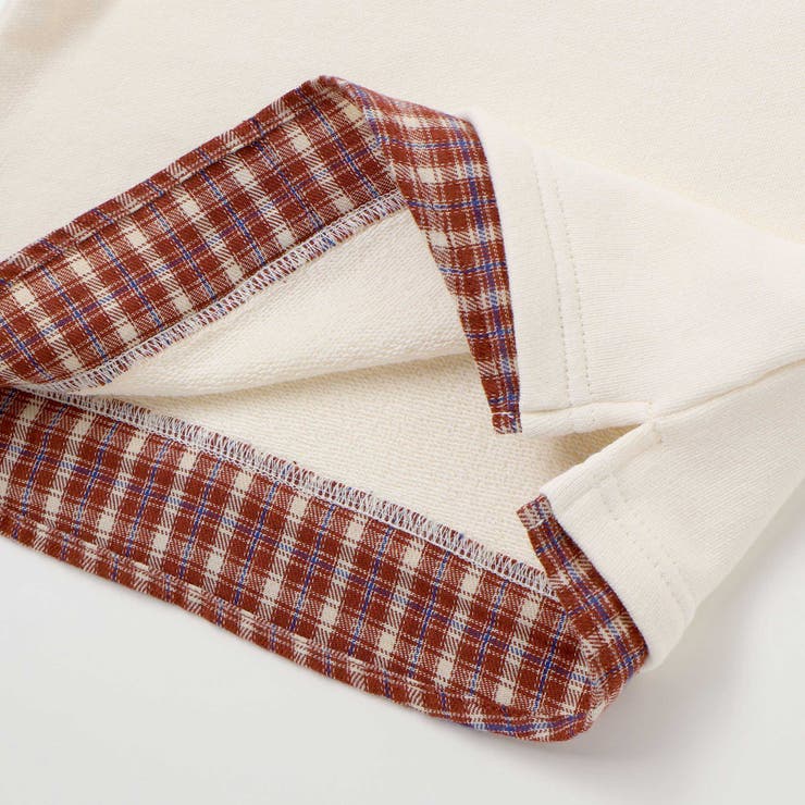 マシュマロウラケロゴパッチレイヤード風トレーナー(90~160cm) | BeBe | 詳細画像15 