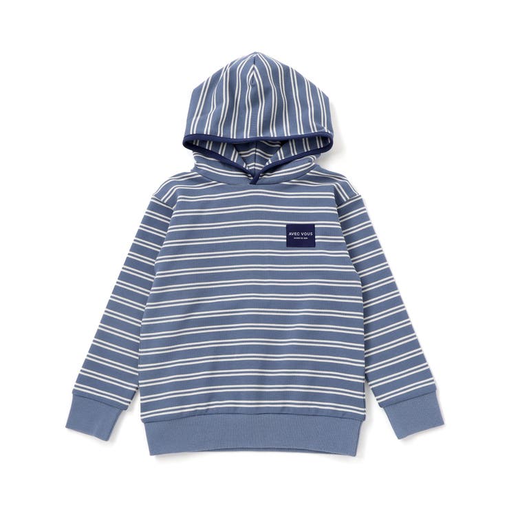 ミニウラケランダムボーダーフーディー(90~160cm) | BeBe | 詳細画像8 