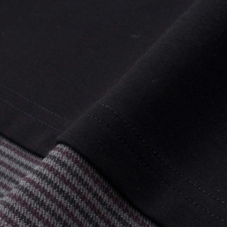 ポンチ×チェックシャツレイヤード風トレーナー(90~160cm) | BeBe | 詳細画像13 