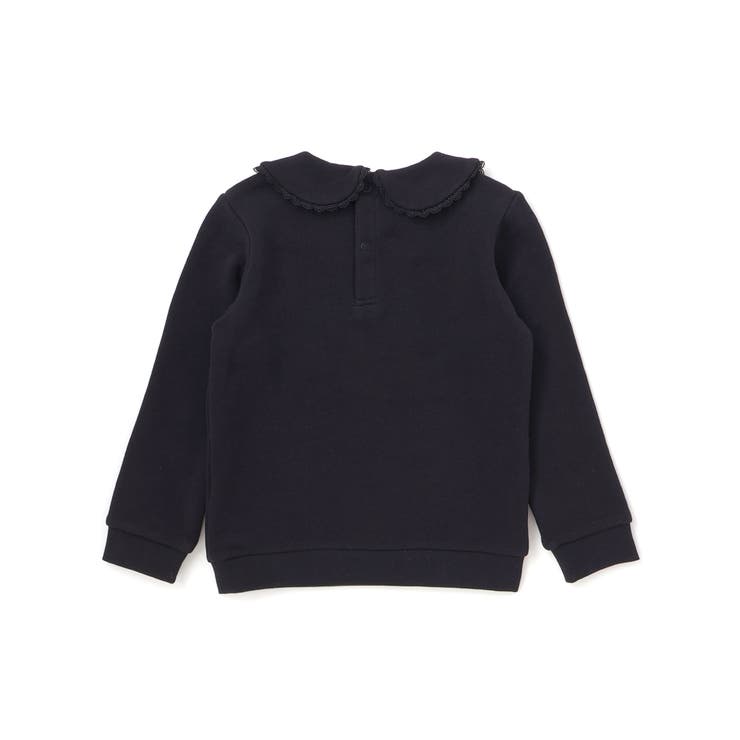 マシュマロウラケラウンドカラーグリッターロゴトレーナー(90~150cm) | BeBe | 詳細画像6 