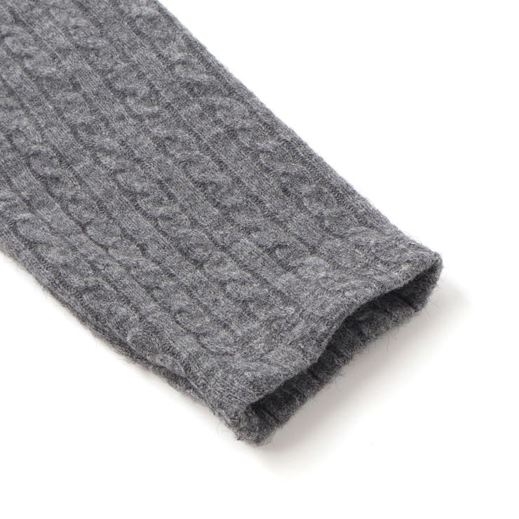 ケーブル編みカットニットサイドボタンプルオーバー(90~150cm) | BeBe | 詳細画像16 