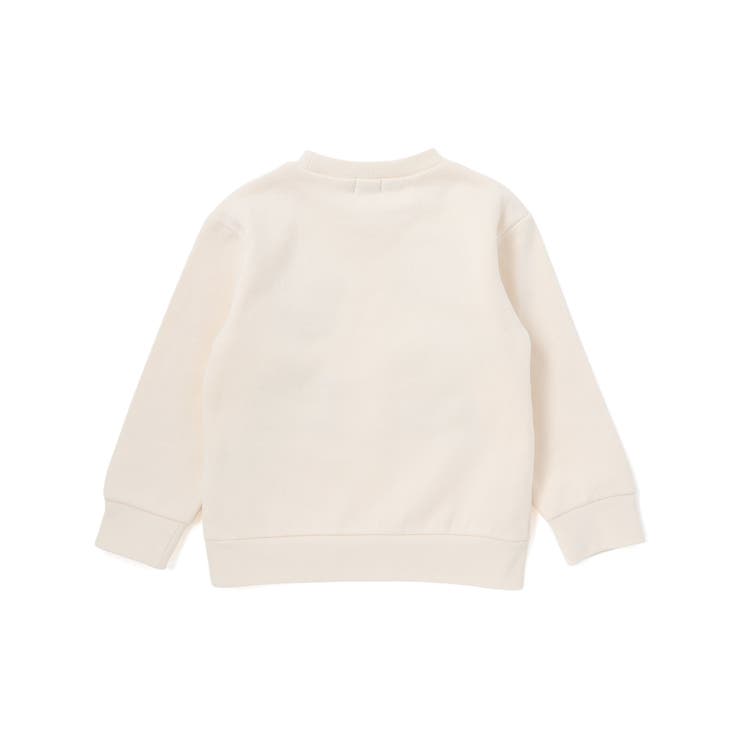 裏起毛ペナントワッペントレーナー(90~150cm) | BeBe | 詳細画像10 