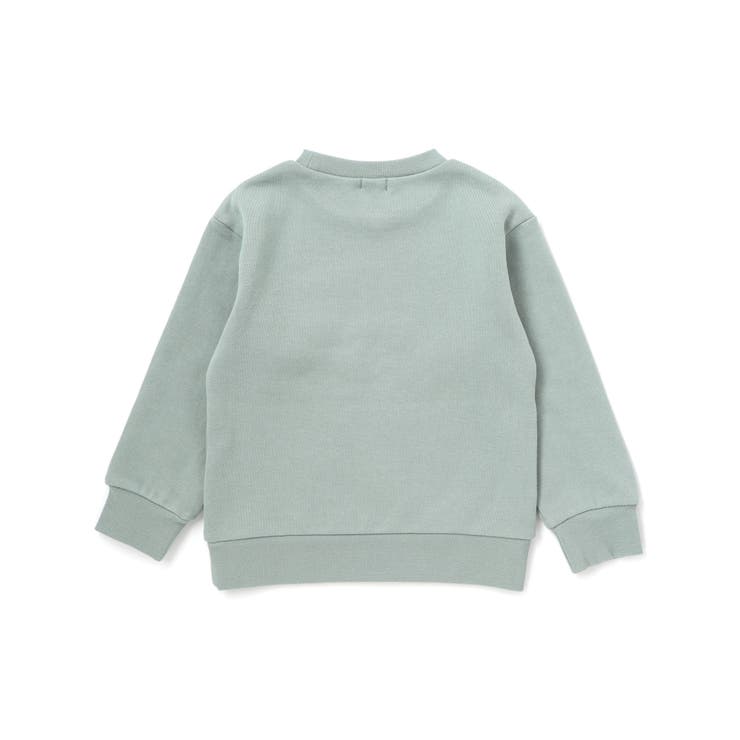 裏起毛ペナントワッペントレーナー(90~150cm) | BeBe | 詳細画像12 