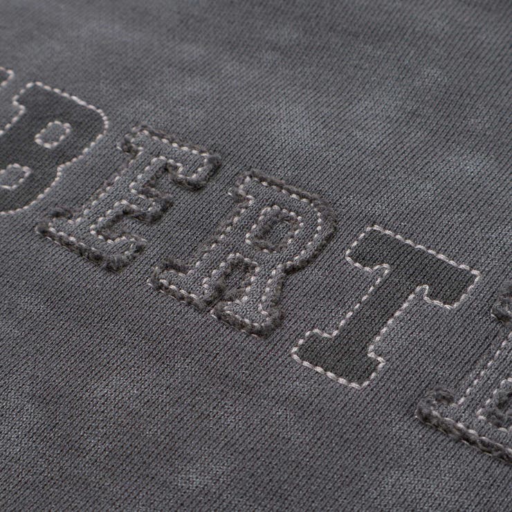 ムラ染めサイドスナップロゴパッチトレーナー(90~160cm) | BeBe | 詳細画像12 