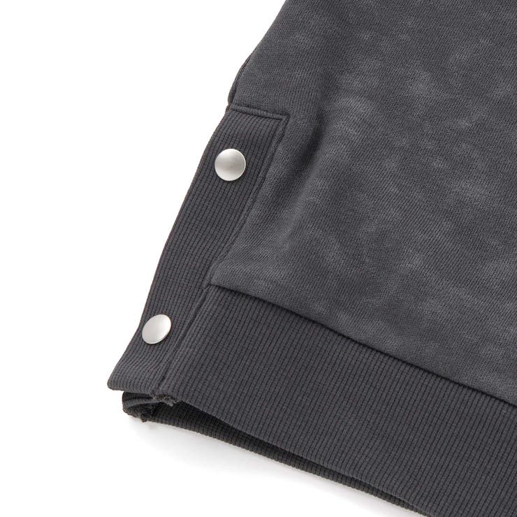 ムラ染めサイドスナップロゴパッチトレーナー(90~160cm) | BeBe | 詳細画像14 