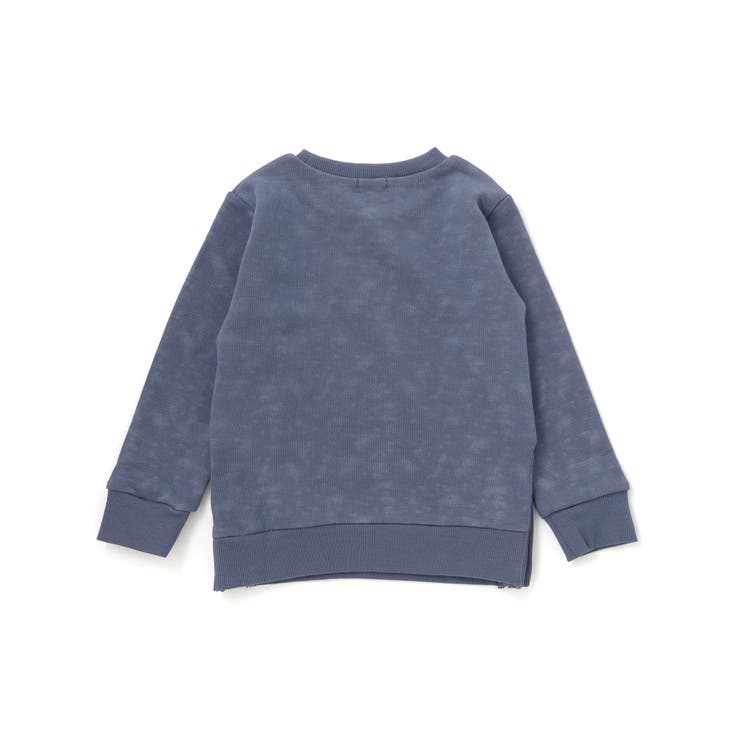 ムラ染めサイドスナップロゴパッチトレーナー(90~160cm) | BeBe | 詳細画像7 