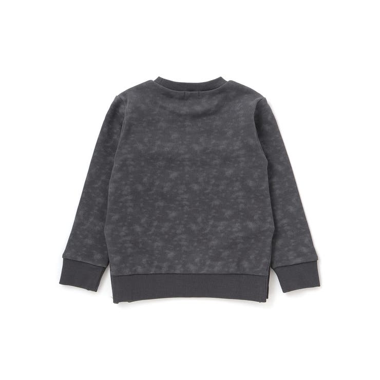 ムラ染めサイドスナップロゴパッチトレーナー(90~160cm) | BeBe | 詳細画像9 