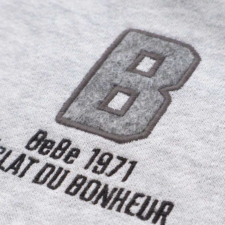 裏起毛チェック切り替えハーフジップトレーナー(90~150cm) | BeBe | 詳細画像15 