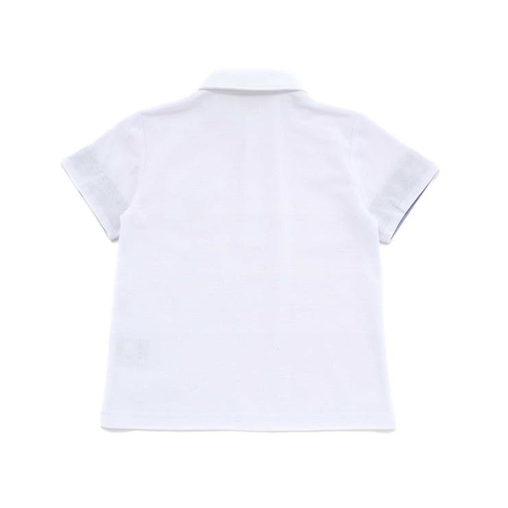 カノコエンブレム刺しゅう半袖ポロシャツ(80~150cm) | BeBe | 詳細画像7 