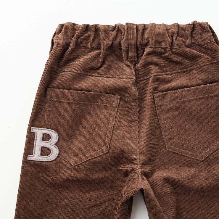 ストレッチコーデュロイロングパンツ(90~160cm)[品番
