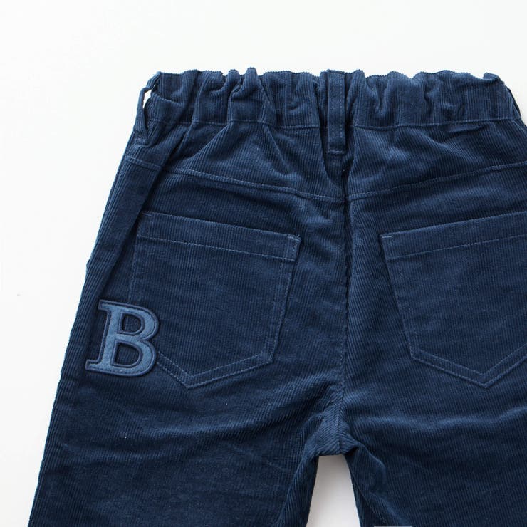 ストレッチコーデュロイロングパンツ(90~160cm)[品番