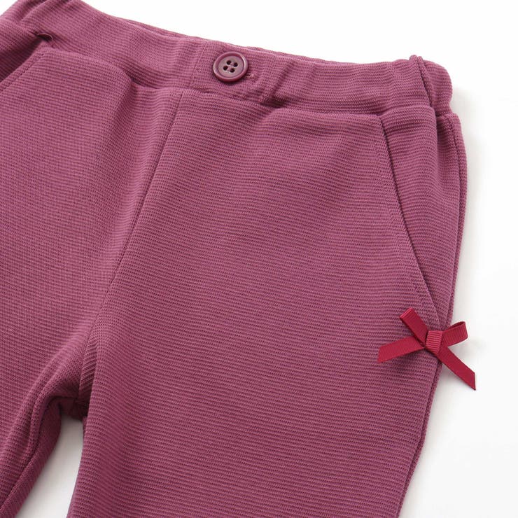 ミラノリブポケット刺しゅうサブリナパンツ(80~140cm) | BeBe | 詳細画像8 