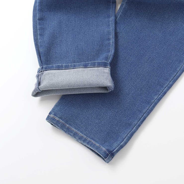 ストレッチジョグデニムスカラップポケットロングパンツ(90~160cm) | BeBe | 詳細画像12 