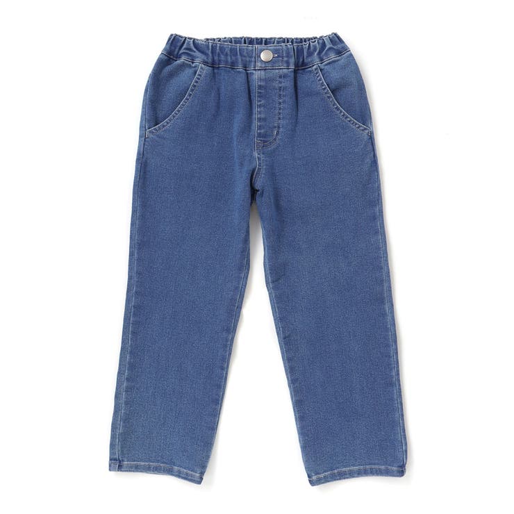 ストレッチジョグデニムスカラップポケットロングパンツ(90~160cm) | BeBe | 詳細画像7 