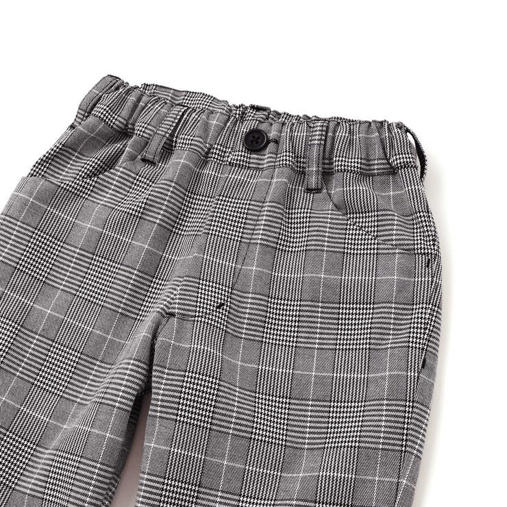 【お揃い】グレンチェックロングパンツ(90~150cm) | BeBe | 詳細画像13 
